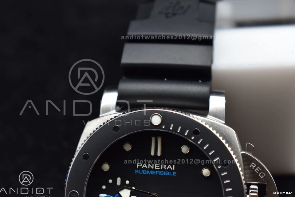Black 1:1 Y PAM683 Edition Dial Black 459 XXXIV Best SBF Strap on Rubber MultiPurpose 0301